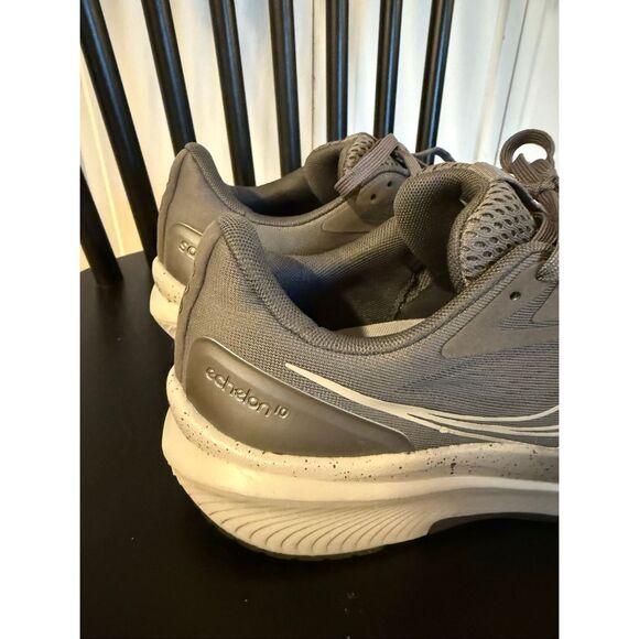 Saucony Echelon 10 grey running shoe size 9 - Picture 6 of 12
